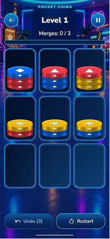 Pocket Coins: Merge Puzzle